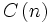 C\left( n \right)
