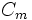 C_m\,