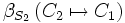 \beta_{S_2}\left( C_2 \mapsto C_1 \right)