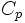 C_p\,