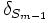 \delta_{ S_{m-1} }