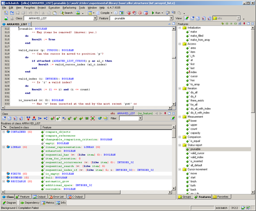 EiffelStudio: an EiffelSoftware project